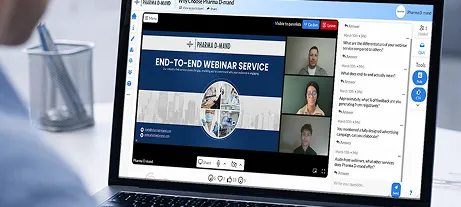 pharma webinar services